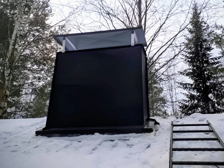 Valmis piipunpellitys katolla